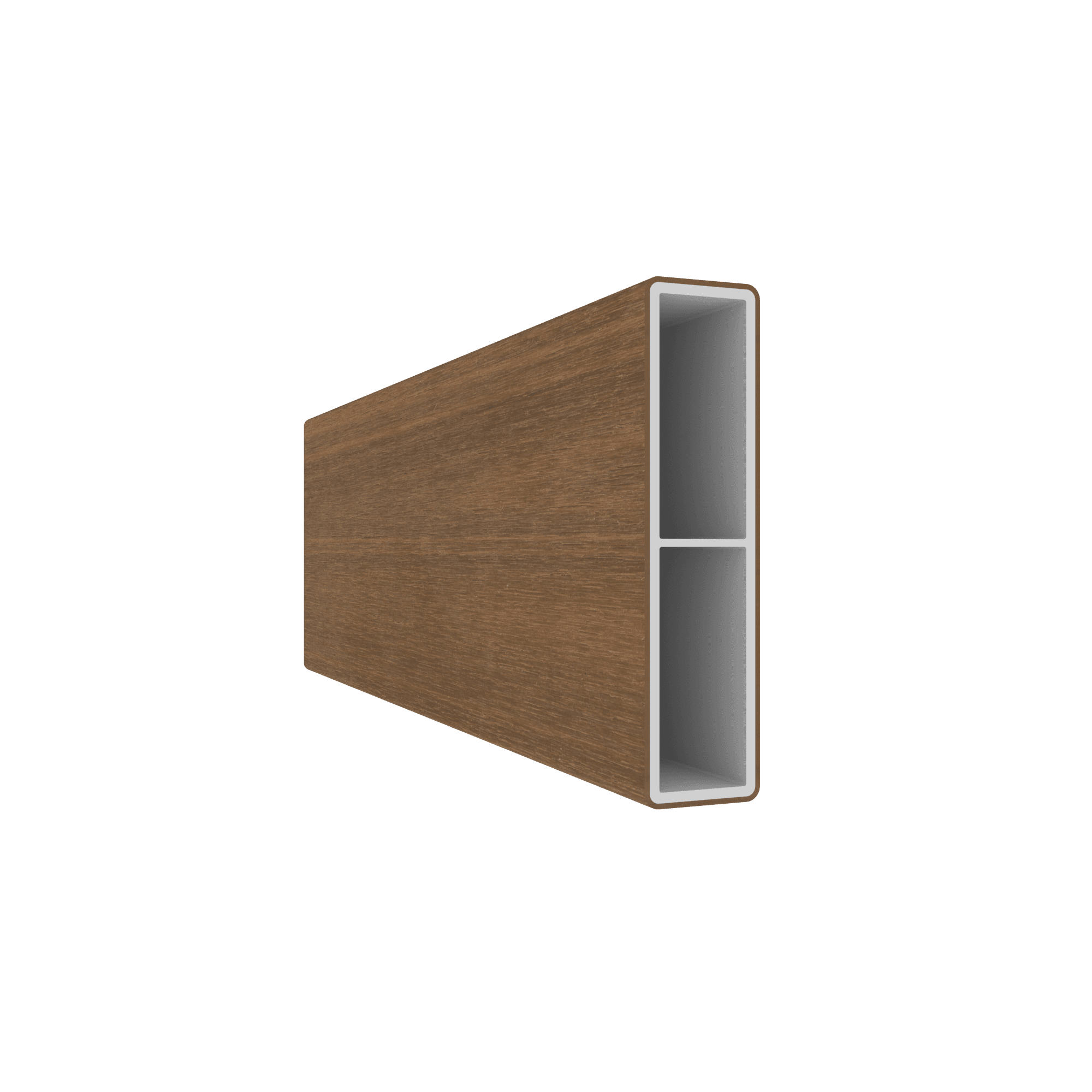 Timbermax | Hliníkový profil Timbermax Exotic ALWOOD AW25 A – 100 × 25 mm